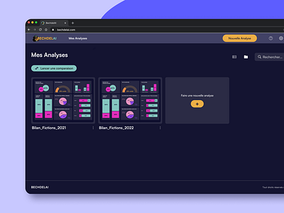 AI analysis tool - MVP Product Design | BechdelAI ai ai tool analysis artificial intelligence colours data visualization data viz design figma graphics hi fi prototypes ia interaction design mvp prototyping ui user experience ux ux design visual identity