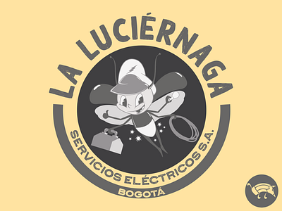 La Luciérnaga affinity affinitydesigner bogotá cartoon character character design digital illustration firefly illustration pencildog retro vector