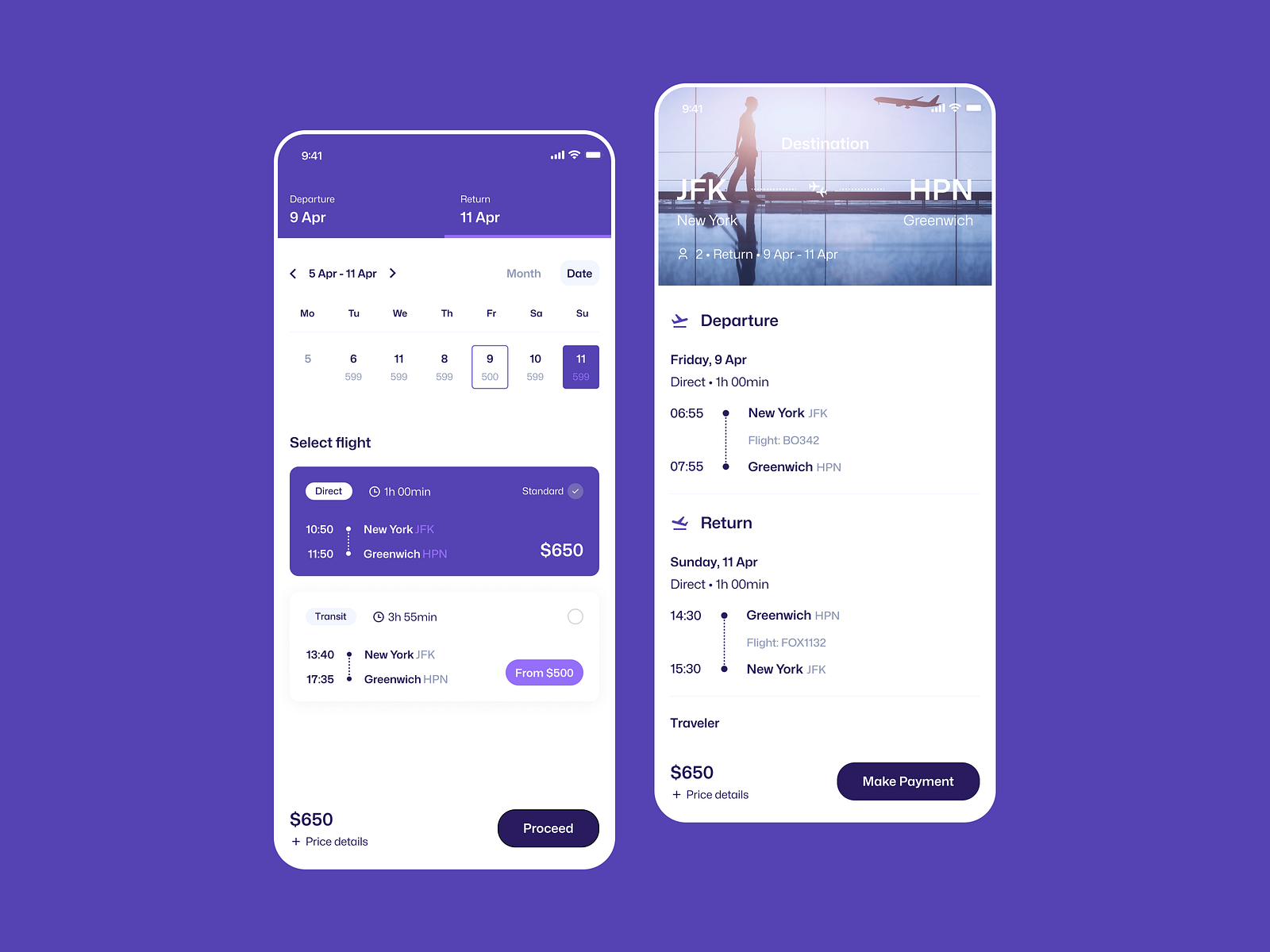 Flight Booking App Design @ Flagship by Flagship Innovation on Dribbble