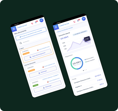 Nexus sur mobile design graphic design mobile app ui ux