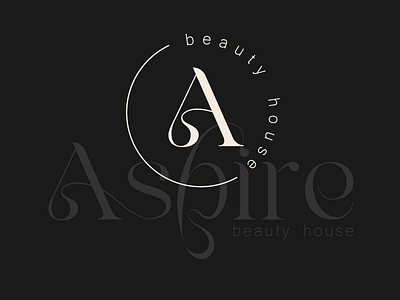 Aspire logo for beauty house aspire beauty beauty house branding butterfly cosmetics logo custom logo design graphic design letter a logo logo design logo designer logo inspiration logotype skincare logo visual identity