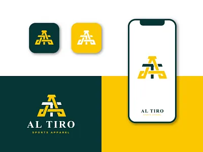 Al Tiro Sports Apparel Logo adobe illustrator al tiro sports apparel apparel logo at logo best logo brand identity logo branding creative logo eyecathing logo graphic design graphic designer logo logo creation logo design logo designer logo ideas sports logo unique logo