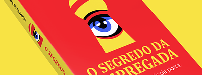 O segredo da empregada (The Maid's Secret - Book Cover) affinity designer animation book cover cover book eyes figma graphic design ilustration vector art vector illustration