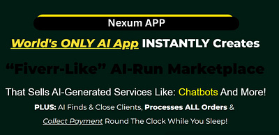 HeadinNexum Review: Ultimate AI Power for Fruitful Freelancing S ai freelancing ai service provider automated gig creation fiverr like marketplace freelance marketplace revolution freelancing automation freelancing marketplace creator freelancing success google and microsoft ai graphic design tool nexum nexum review