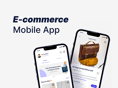 E-commerce App app ecoomerce graphic design ui ux web