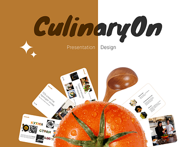 CilinaryOn - Presentation figma graphic design photoshop presentation web design