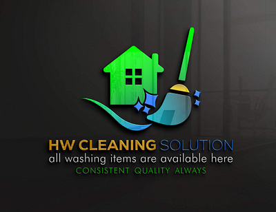 HW cleaning 3d branding graphic design logo motion graphics ui