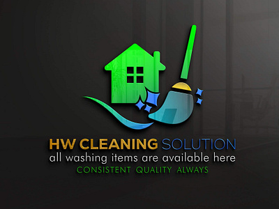 HW cleaning 3d branding graphic design logo motion graphics ui