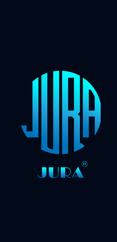 JURA design graphic design illustration jura logo logotype typography