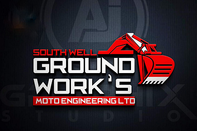 Ground works 3d animation branding graphic design logo motion graphics ui