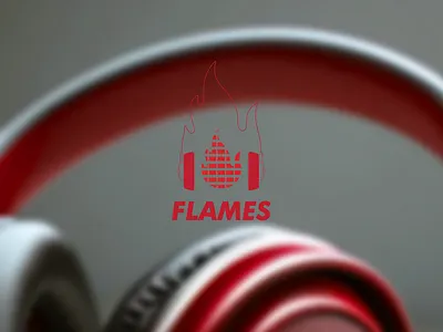 FLAMES LOGO #dailylogochallenge branding graphic design logo