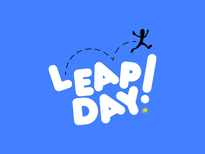 leap design graphic design leap day magic tiny buffalo vector