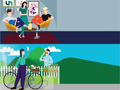 Our story illustration illustration queer