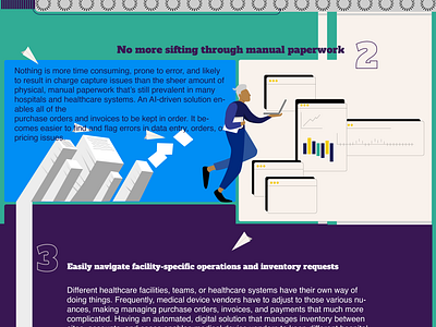 Surgical device infographic healthcare surgical device