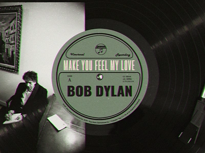 Bob Dylan : The Story of Make You Feel My Love 2d animation art direction collage explainer graphic design motion graphics photoshop