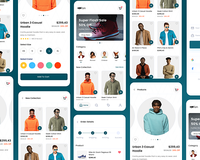 E-commerce App Design admin dashboard app design case study design ecommerce fashion fashion app mobile design ui ui design web design