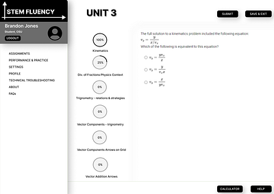 LMS Redesign design figma graphic design responsive web page ui