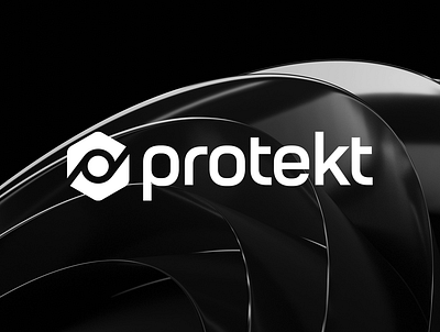Protekt abstract logo branding gradient logo it logo logo startup logo