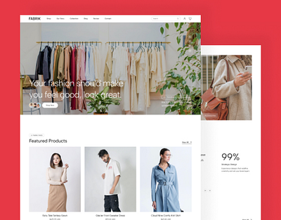 Fashion Store Website apparel clothing ecommerce fashion fashion design fashion store fashion website design figma ui design uiux