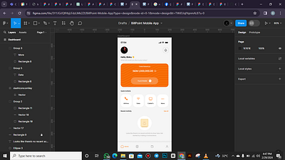 BillPoint Dashboard UI Design (Clone) design ui ui design ui designer