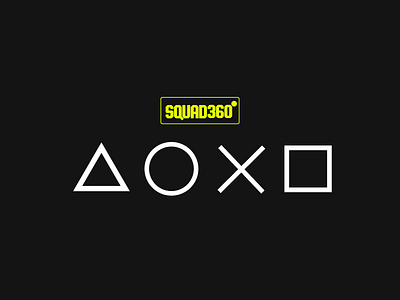 Squad 360° - Hub Criativo branding logo