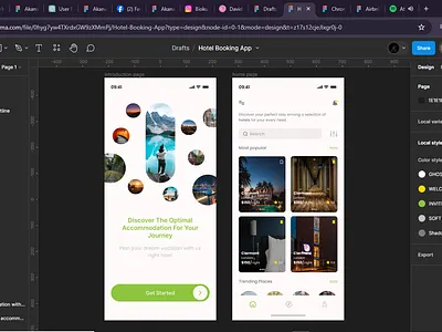 Hotel Booking App UI Mobile Design design ui ui design ui designer