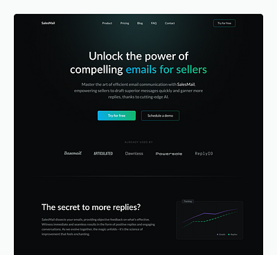 SaaS Landing Page design landing saas ui ux web webpage