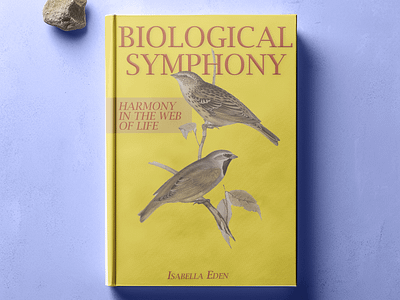 Book Cover : Biological Symphony art book book cover cover design graphic design illustration