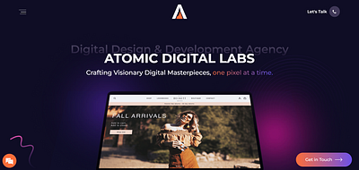 Atomic Digital Labs web development