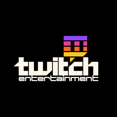 Twitch reimagined logo logo design