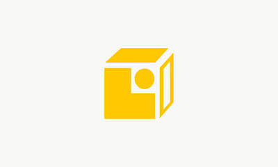 Titipbox Logo brand brand identity branding design graphic design icon iconography logo logo design yellow yellow design yellow logo