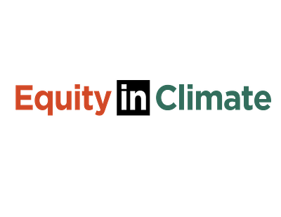 Equity In Climate Logo/Brand ID brand identity branding design graphic design logo