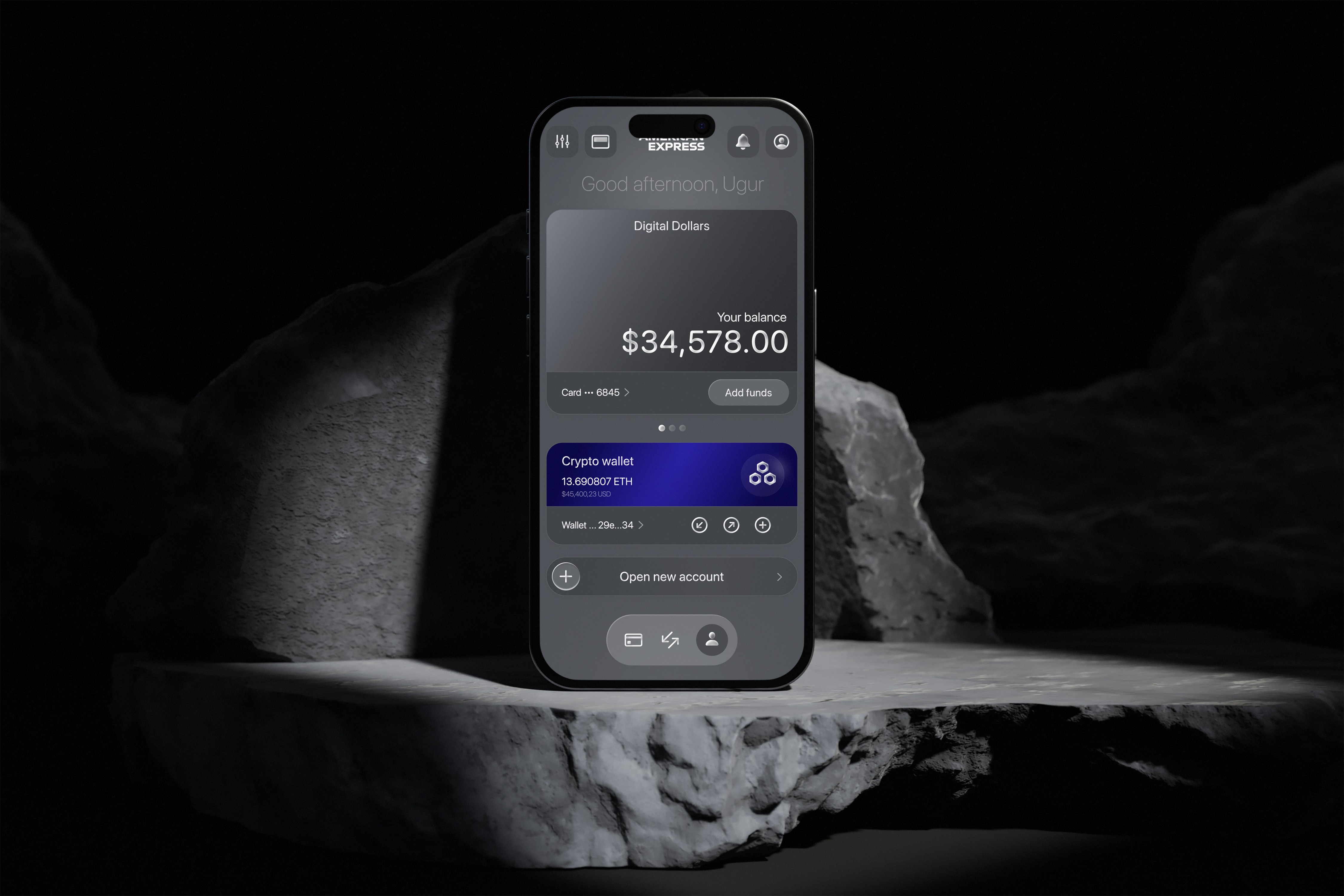 Finance Mobile App app design ui ux