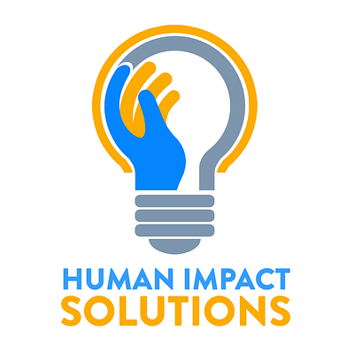 Human Impact Solutions Logo/Brand ID brand identity branding design graphic design illustration logo