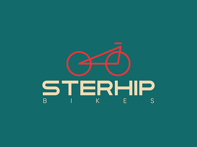 STERHIP BIKES - Day 24 Daily Logo Challenge branding graphic design logo