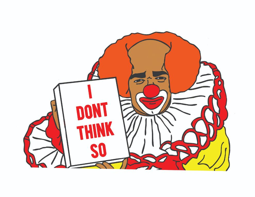 Homey D. Clown Illustration by Mick Robinson on Dribbble