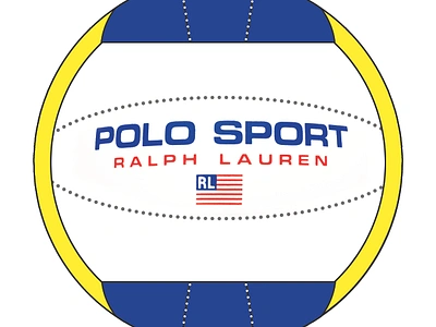 Polo Volleyball Illustration branding d graphic design illustration sport