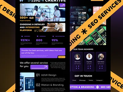atica - Self Exploration Design agency app blue branding design desktop exploration graphic design illustration landingpage minimalist office project purple startup ui uiux ux web web design