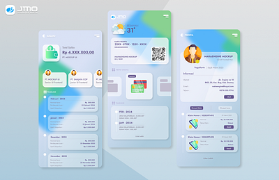 Ketenagakerjaan App Design graphic design ui