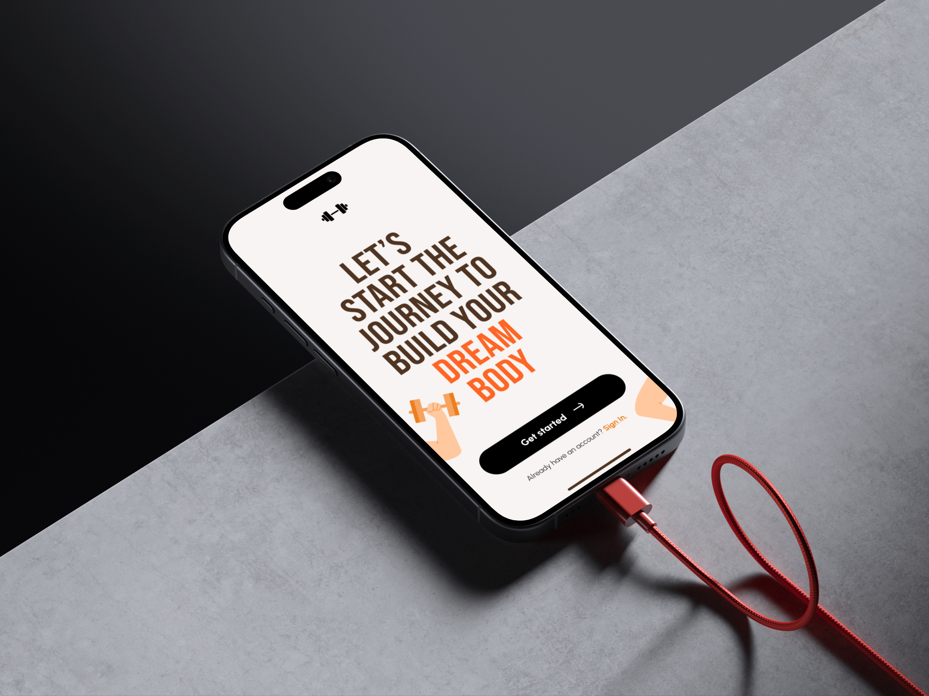 Fitness Application UI UX app design app ui ux body app body building fitness app fitness mobile app mobile app mobile app design workout app
