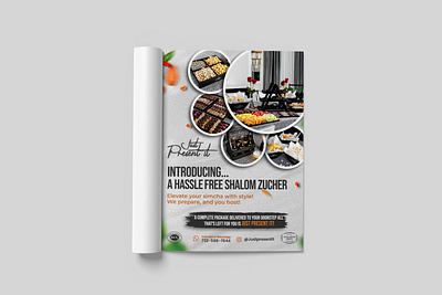 Food Magazine Ad Design a5 design ad ad design advert design banner banner design branding design flyer graphic design illustration logo magazine poster social media ui