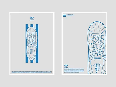 Adidas Poster artwork branding graphic design illustration poster vector adobeillustrator