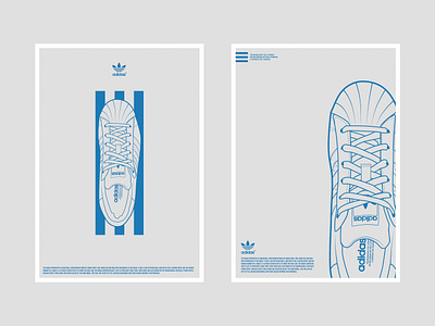 Adidas Poster artwork branding graphic design illustration poster vector adobeillustrator