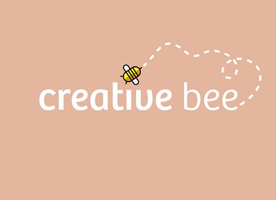 Creative Bee Logo branding graphic design logo