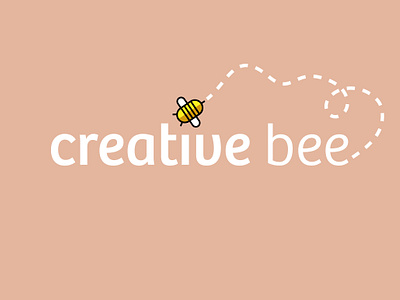 Creative Bee Logo branding graphic design logo