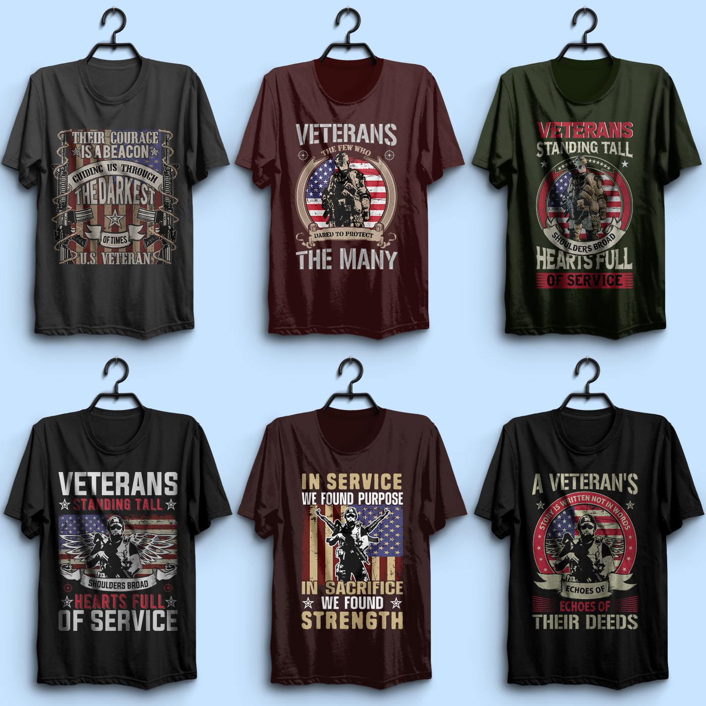 USA Veteran T shirt Design Custom Typography T shirt Design by