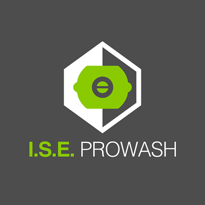 ISE Powerwash Logo branding graphic design logo