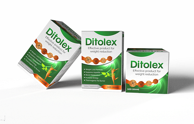 Ditolex Weight Loss Supplement appetite box design design dietary supplement energy fitness illustration product product design product packaging slimming product supplement weight loss wellness