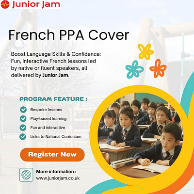 Fun & Engaging French PPA Cover Lessons | Junior Jam mfl ppa cover pe ppa cover ppa cover school holidays schools in uk uk schools