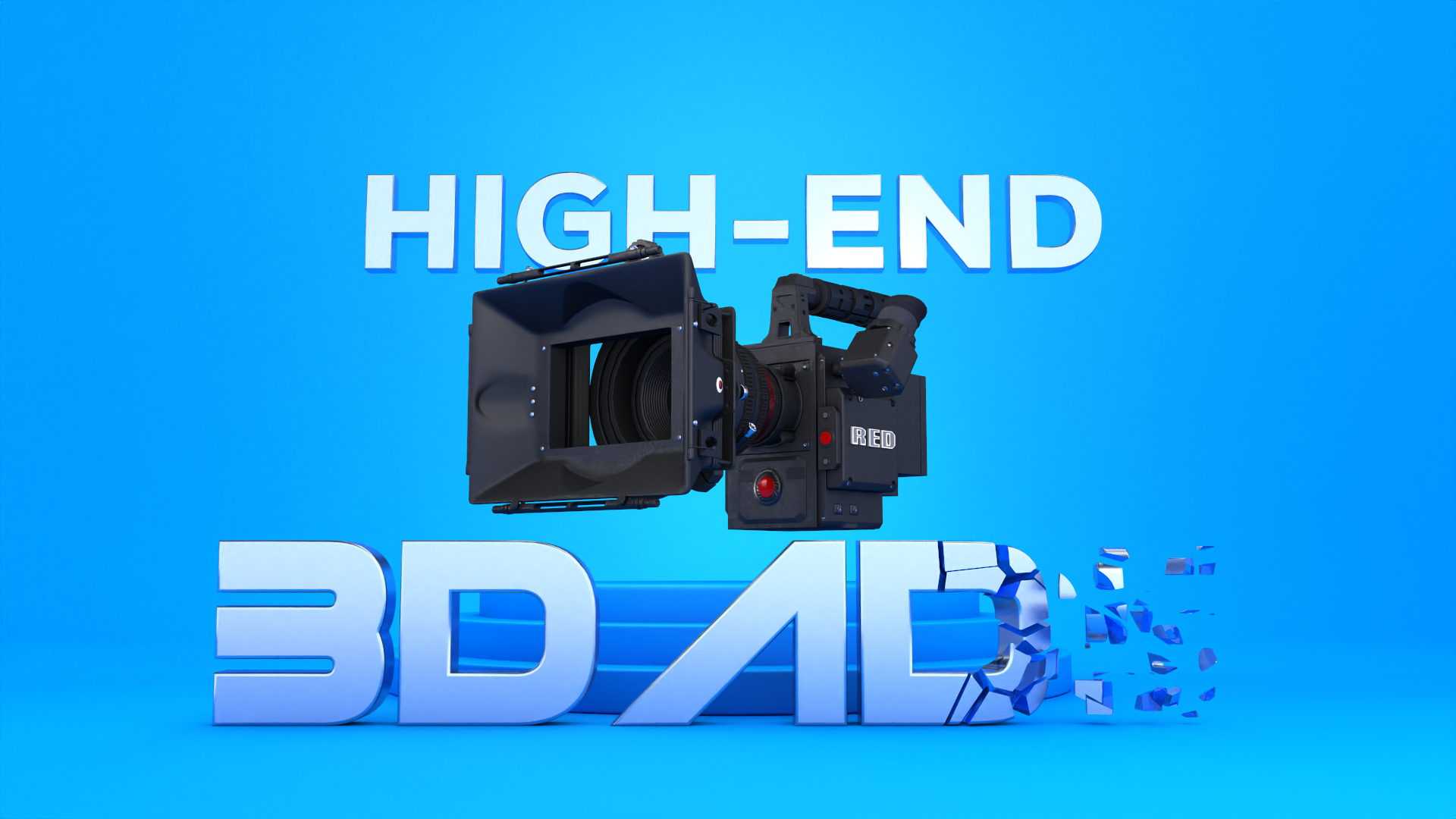 High-End Personal Branding 3D Showcase 3d 3d ads 3d animation 3danimation 3dart 3dmodeling advertisement blue branding camera cgi cinema4d creative design illustration motion graphics personalbranding red short video ads voronoieffect